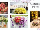 center piece dinner wedding 