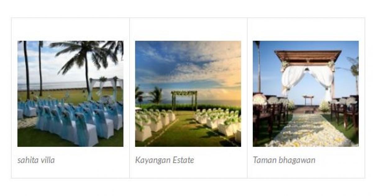 wedding venue in bali
